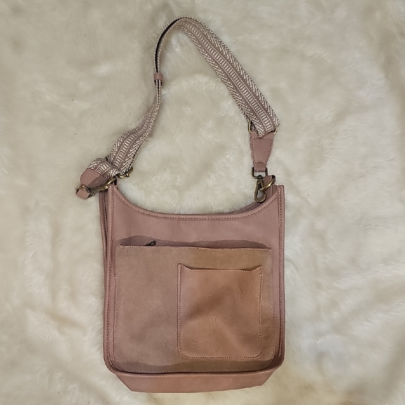 Shiraleah Blush Pink Crossbody Bag NWOT - Picture 1 of 5